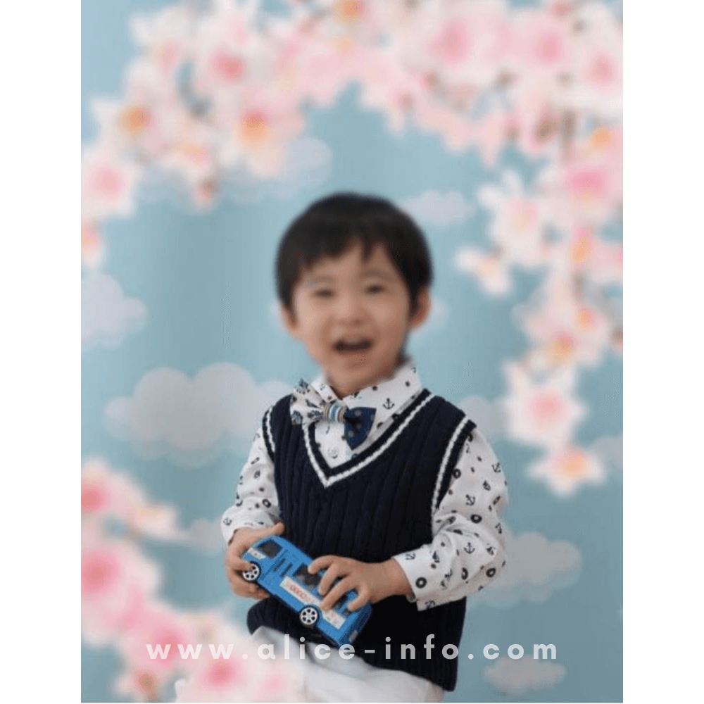 スタジオアリスで撮影した2歳男の子の写真