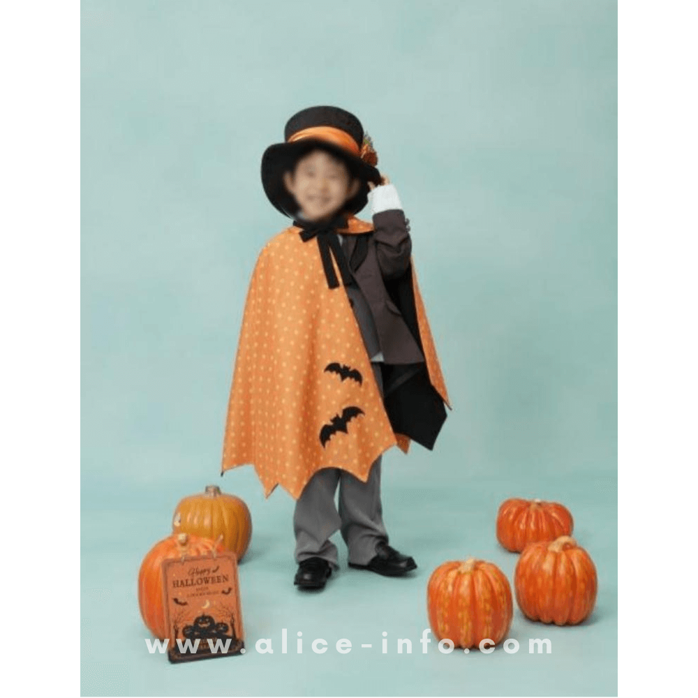 スタジオアリスで撮影したハロウィンの写真