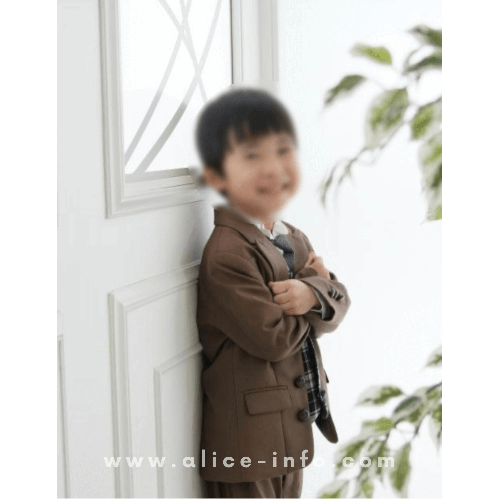 スタジオアリスで撮影した5歳男の子の写真